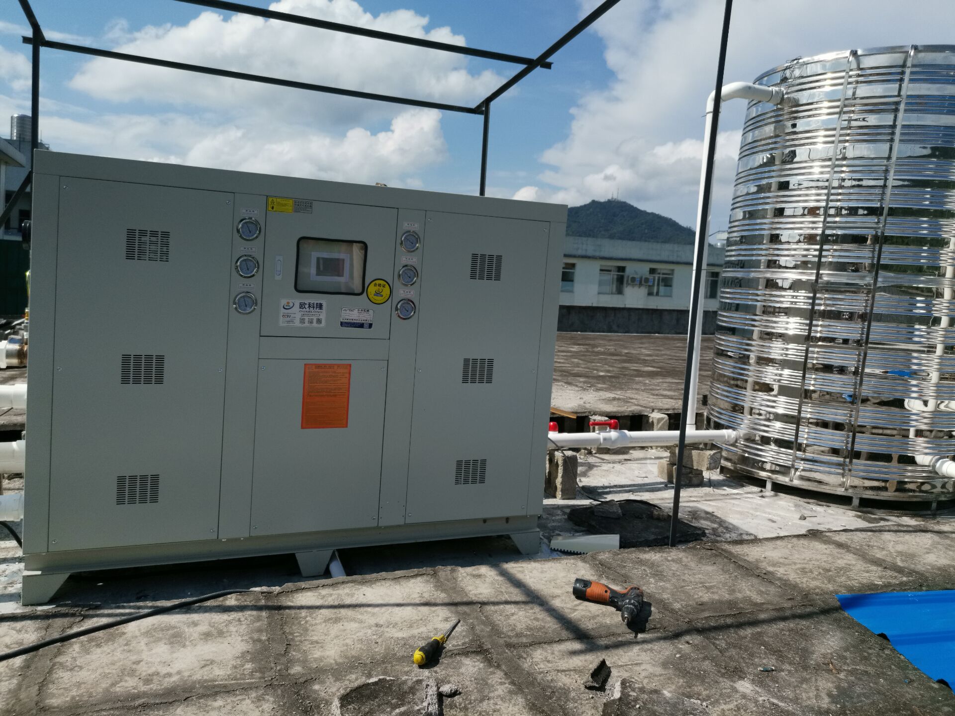 医药行业冷水机案例